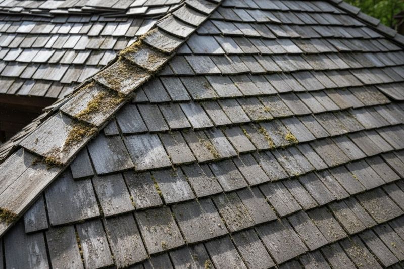 Cedar Roof Replacement detail